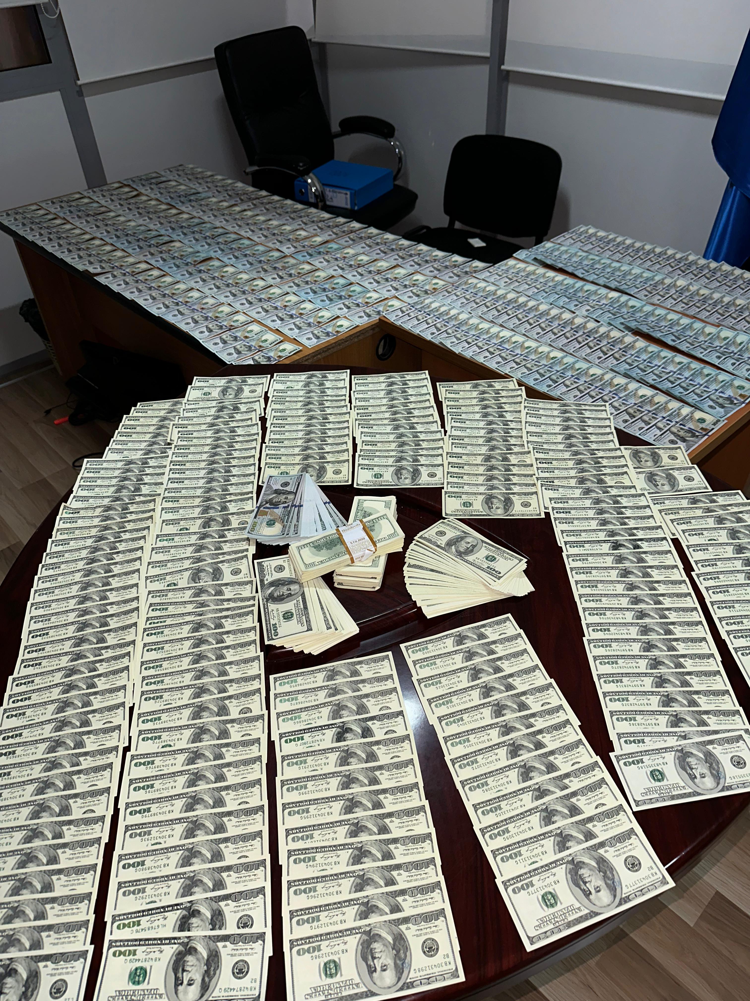 A person is arrested for counterfeiting money