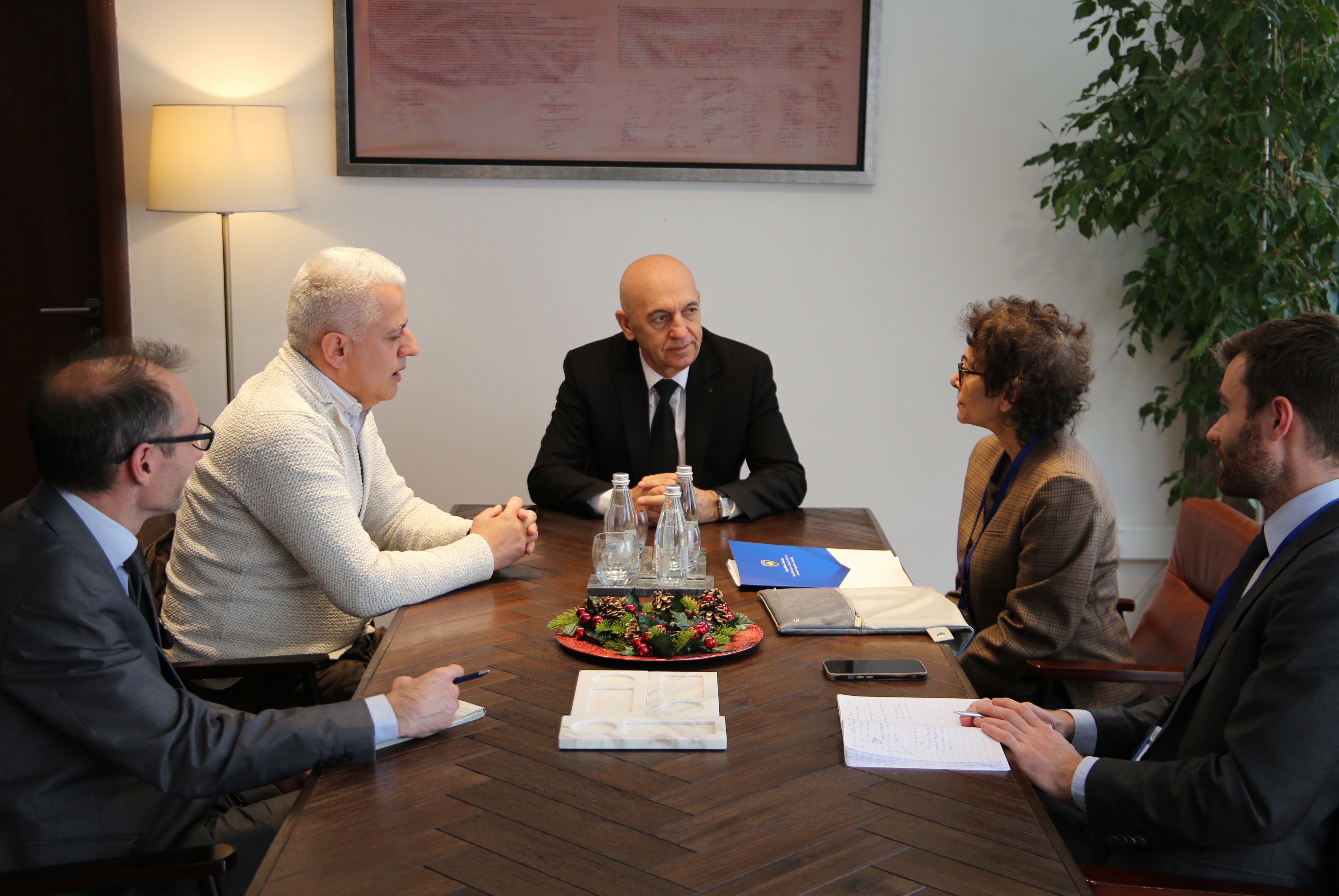 The Acting Chief State Prosecutor met the UN special rapporteur for the promotion and protection of the right to freedom of opinion and expression