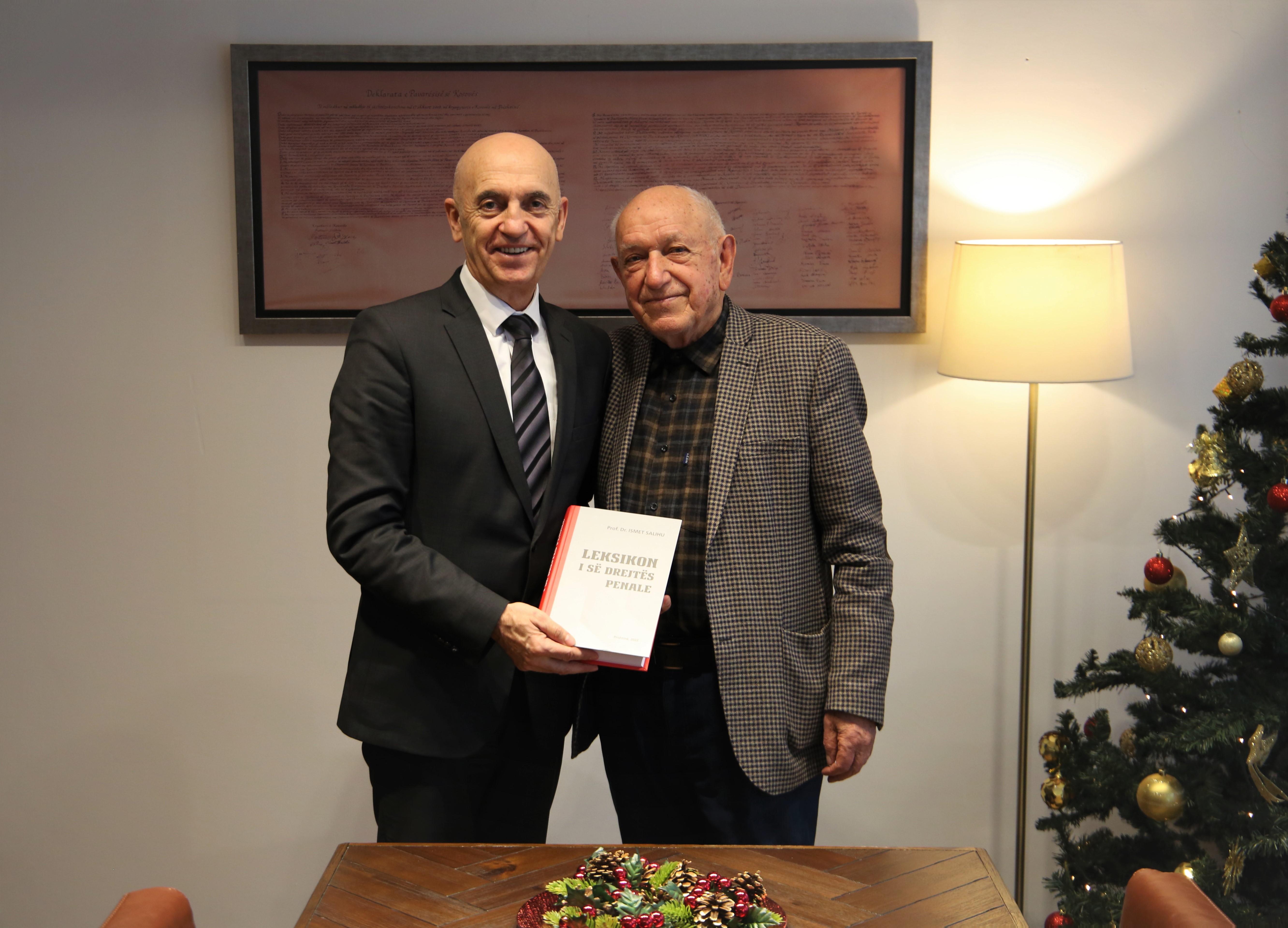 Acting Chief State Prosecutor hosted Professor of Criminal Law, Ismet Salihu