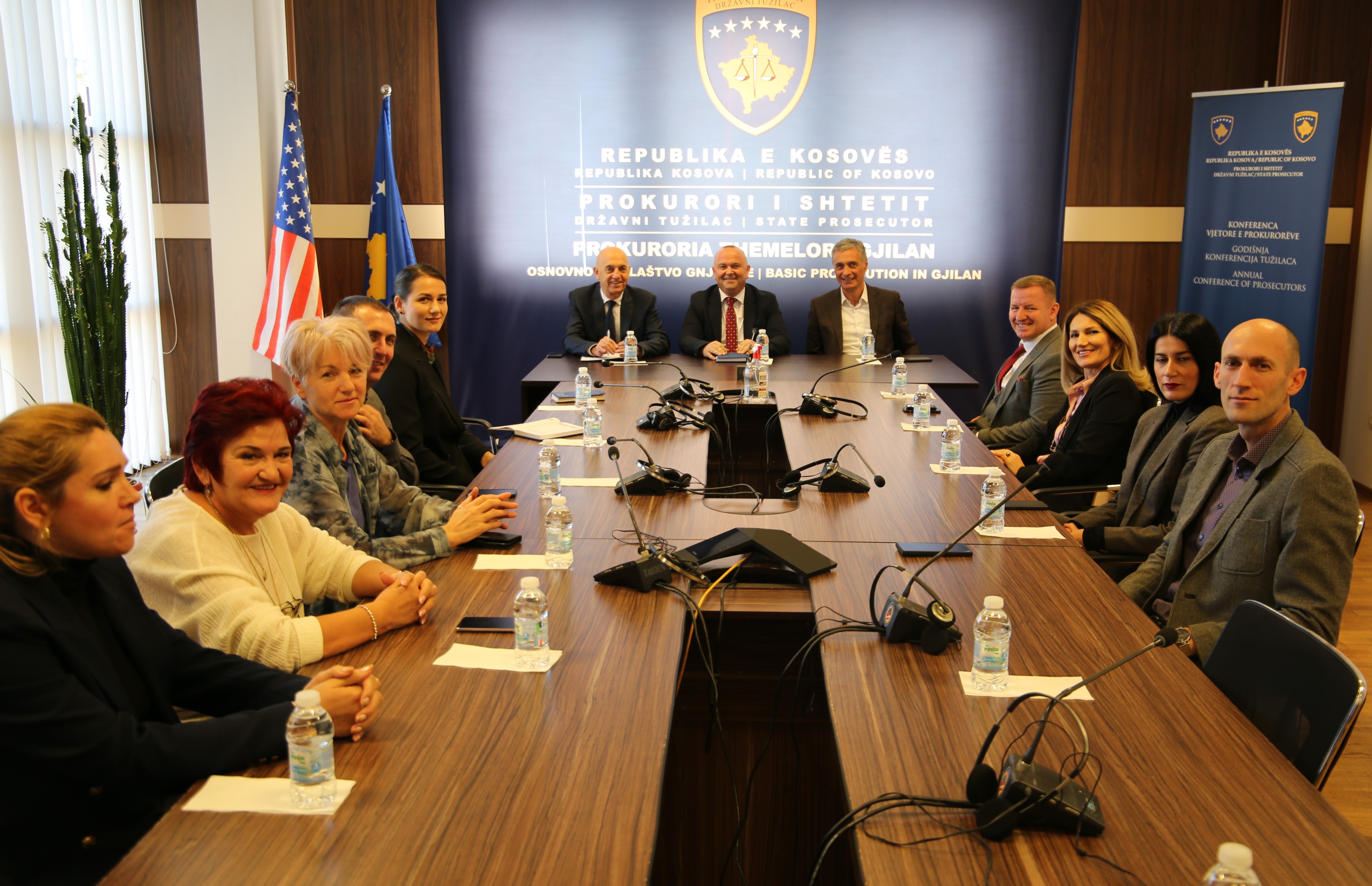 U.D. Kryeprokurori i Shtetit vizitoi Prokurorinë Themelore në Gjilan dhe Prokurorinë Themelore në Mitrovicë