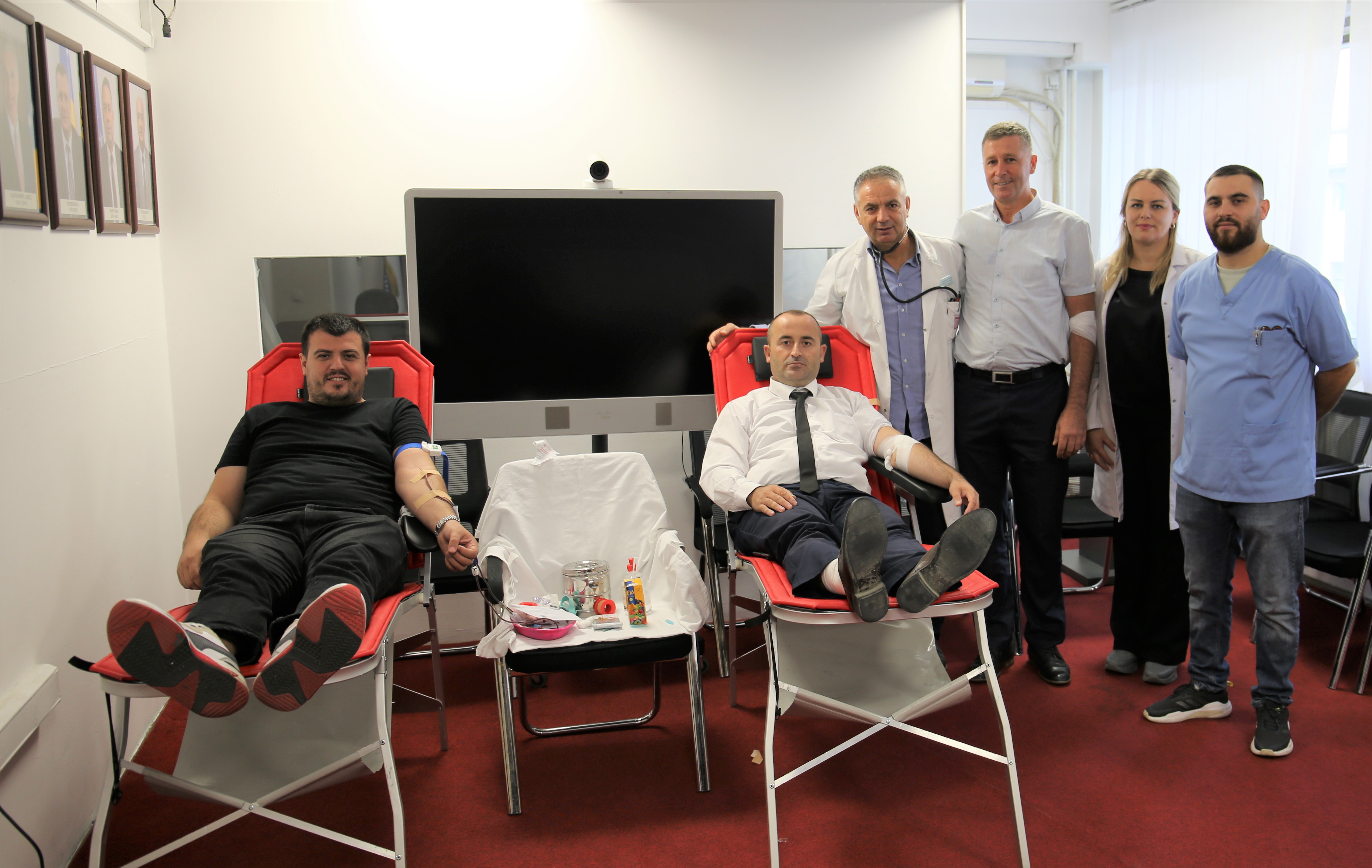 The voluntary blood donation day is organized in the prosecutorial system
