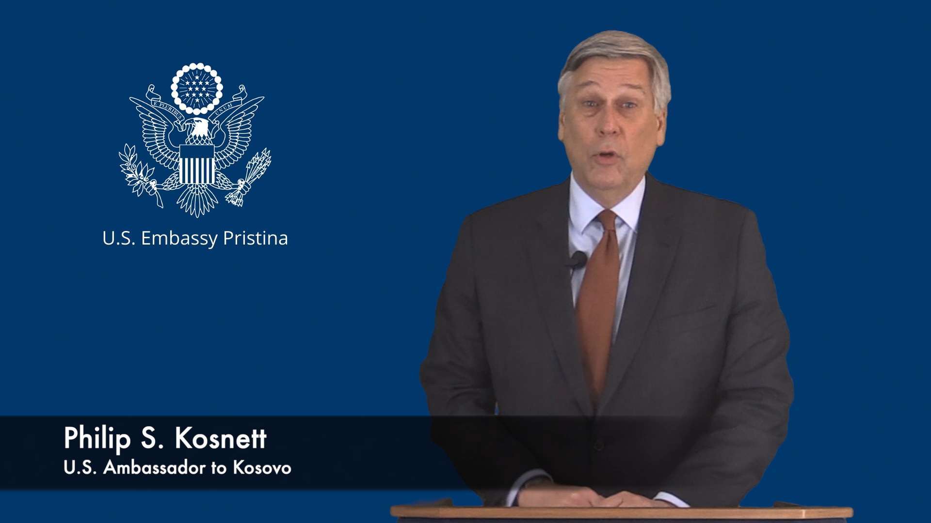 Fjalimi i Ambasadorit të SHBA-së në Kosovë, Philip Kosnett, me rastin e mbajtjes së Konferencës Vjetore të Prokurorëve (VIDEO)
