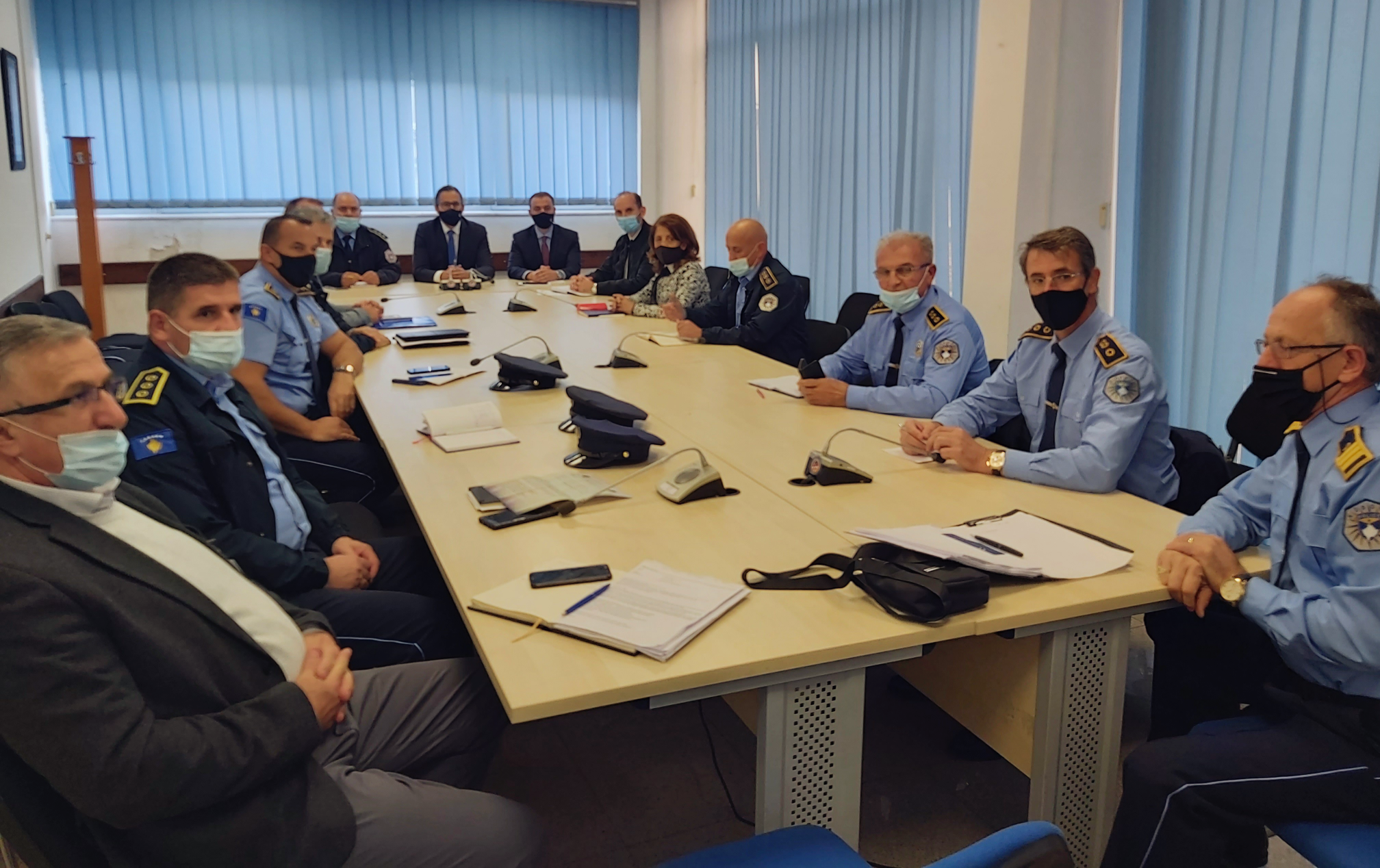 Kryeprokurori Shala priti në takim Policinë e Kosovës për regjionin e Prizrenit