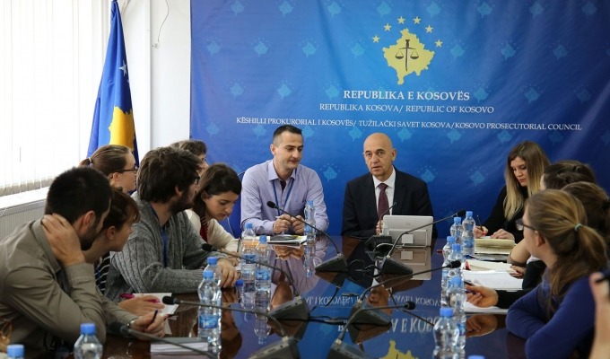 Studentët nga Franca, Gjermania, Serbia dhe Kosova vizituan Prokurorin e Shtetit