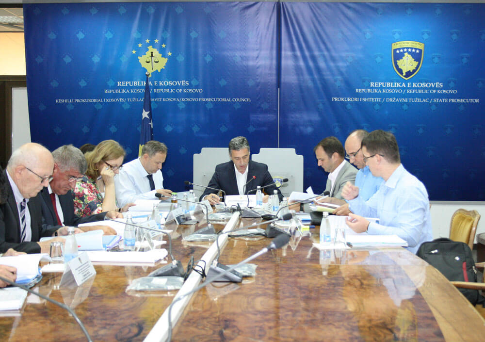 There was held the next meeting of Prosecutorial Council