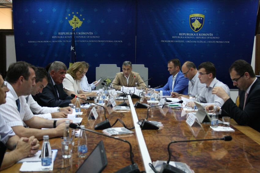 THERE WAS HELD THE NEXT MEETING OF PROSECUTORIAL COUNCIL