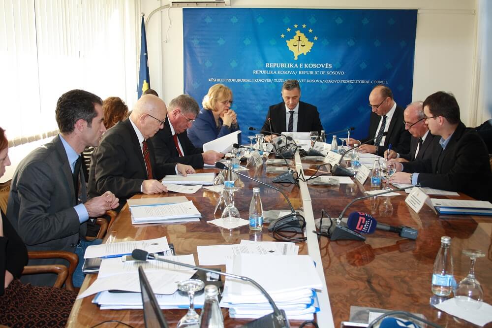 THERE WAS HELD THE NEXT MEETING OF KOSOVO PROSECUTORIAL COUNCIL