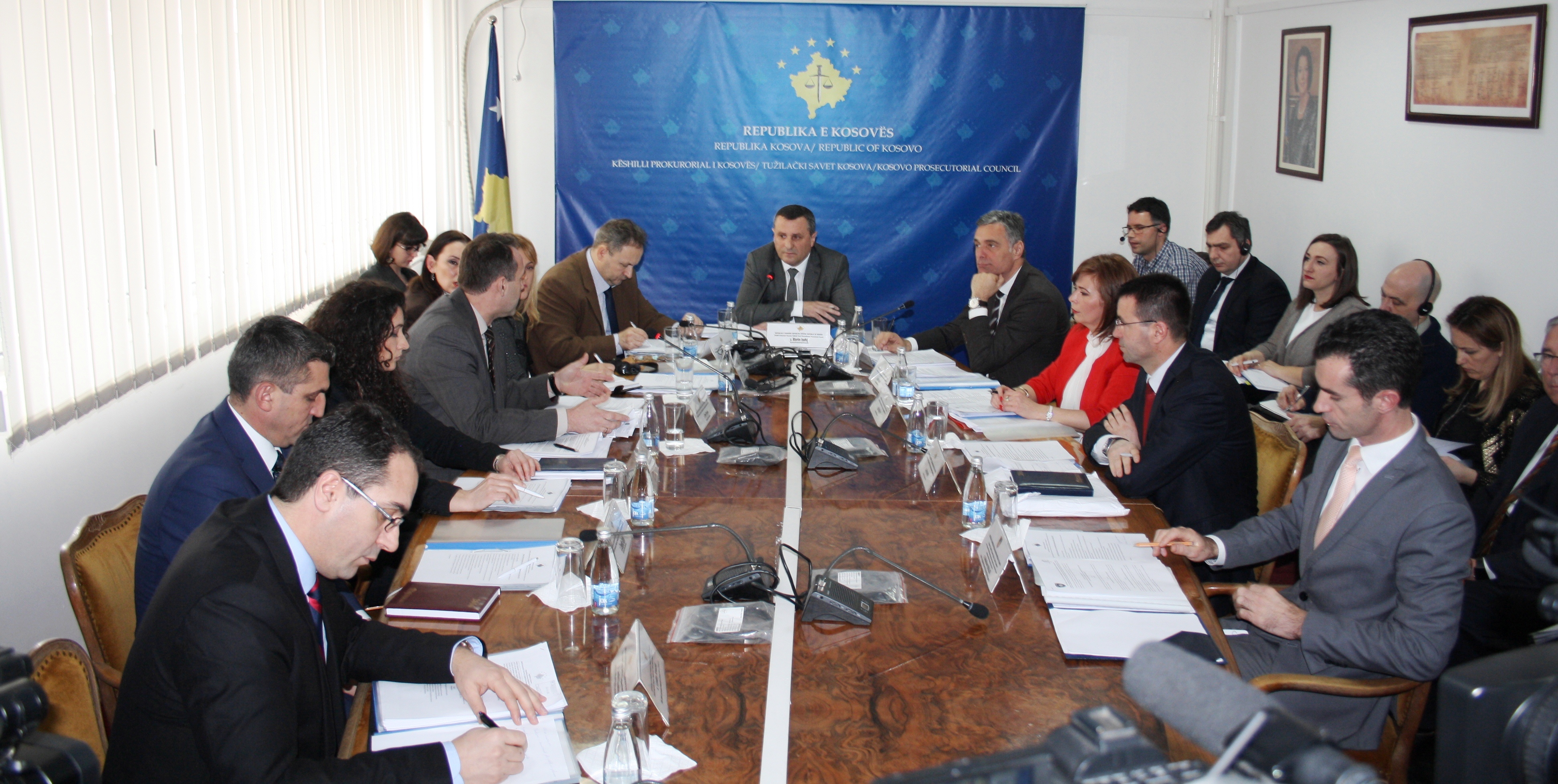 There was held the next meeting of Kosovo Prosecutorial Council