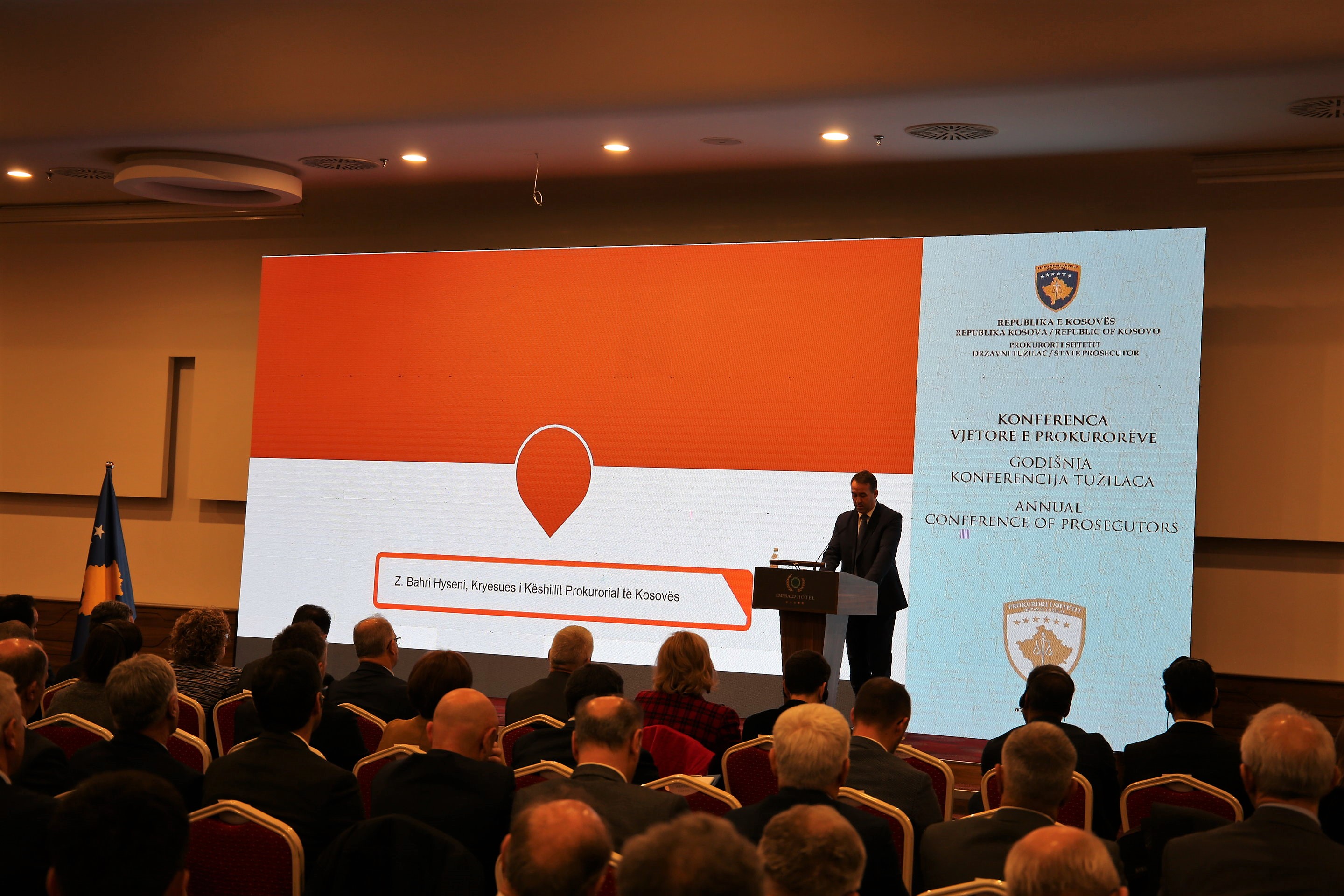 Fjalimi i Kryesuesit të KPK-së, Bahri Hyseni, në Konferencën vjetore të Prokurorëve
