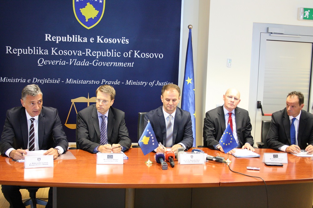 Speech of Chief State Prosecutor, Aleksandër Lumezi, in the Press Conference with Joint Rule of Law Coordination Board members